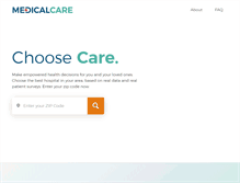 Tablet Screenshot of medicalcare.com